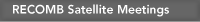 RECOMB Satelite Meetings