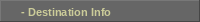 Destination Information
